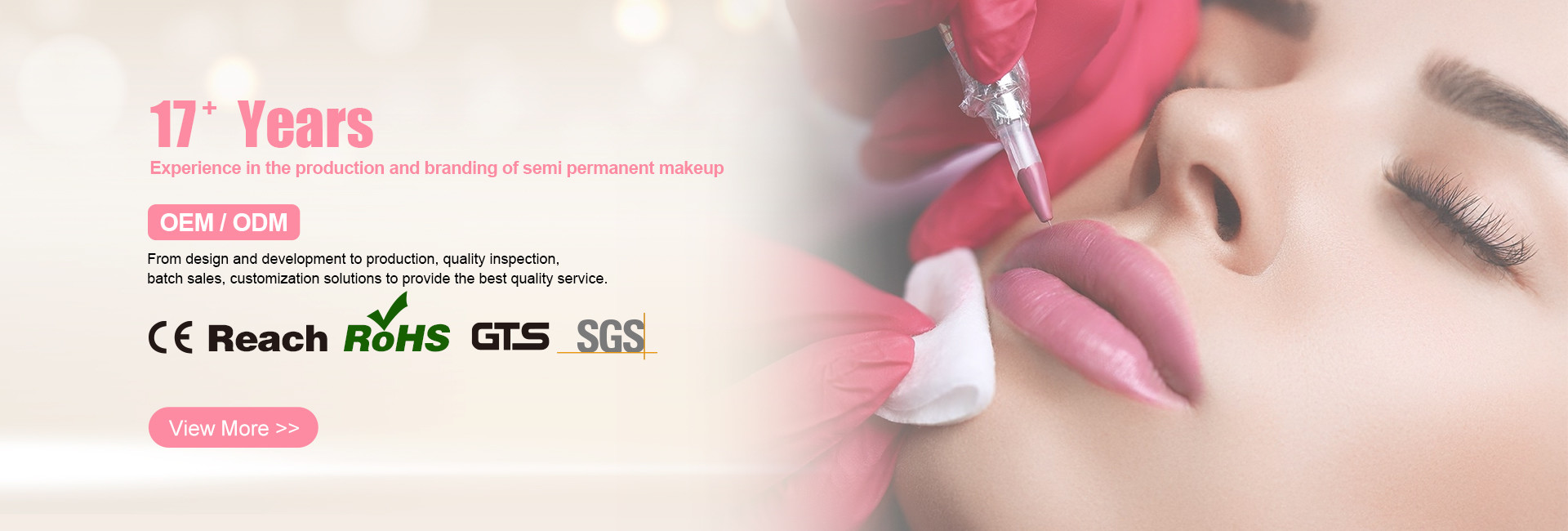 Qualidade Jogo permanente da tatuagem da composição fábrica