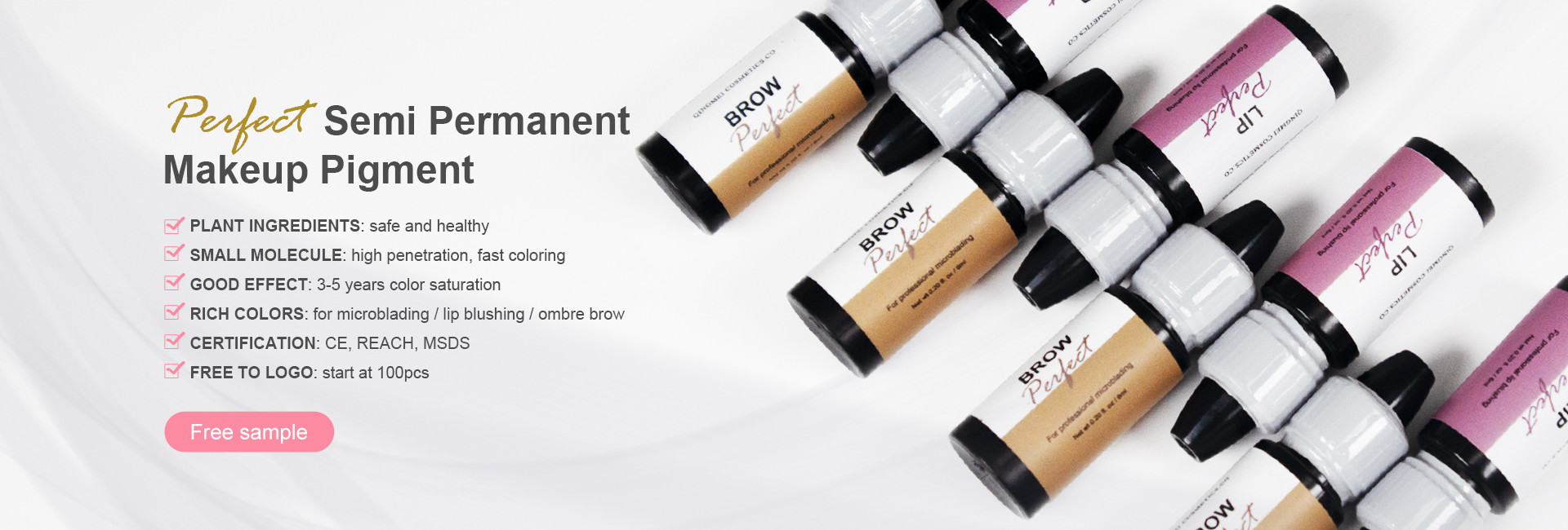 Qualidade Jogo permanente da tatuagem da composição fábrica